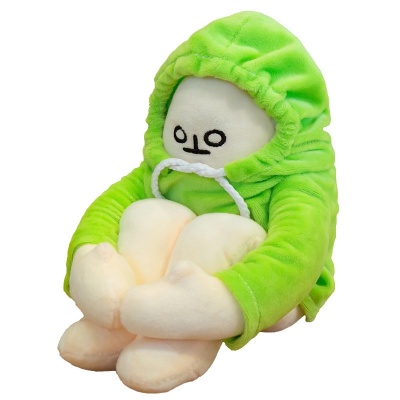18cm-65cm 새로운 귀여운 한국어 귀여운 플러시 치유 박제 장난감 스쿼트 재미 있은 바나나 남자 인형 소녀 심장 인형 선물 자기 버클